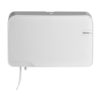 Quartz White Duo toiletrolhouder coreless