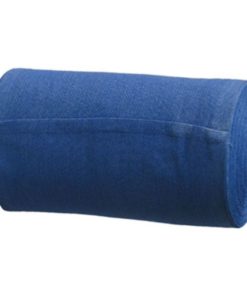 blauwe katoenen handdoekrol