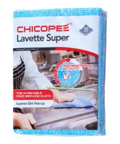Chicopee Lavette Anti-Bacteriële Reinigingsdoek Super Blauw 51x36 cm. 10 stuks