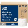 TORK TOILETPAPIER T6 MID SIZE A 27ROLLEN 127530